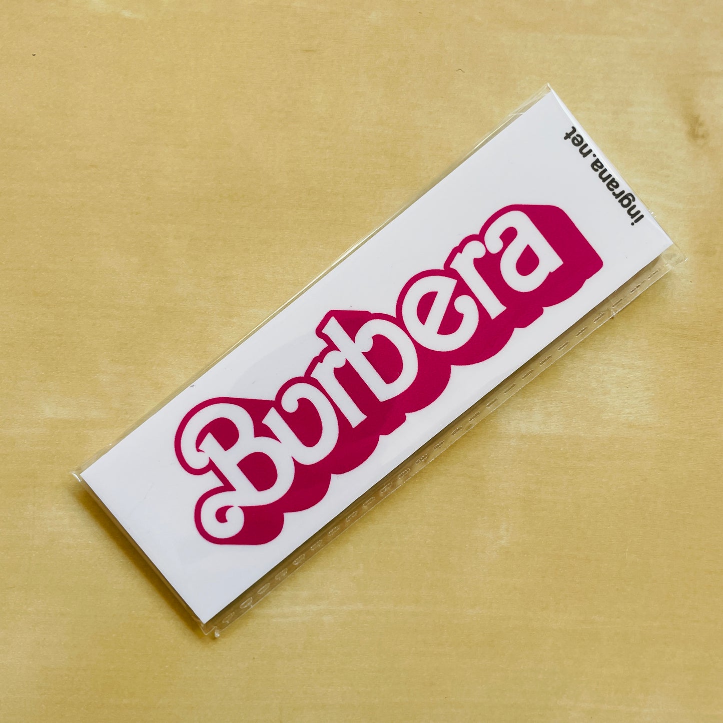 Sticker o Magnete “BURBERA"