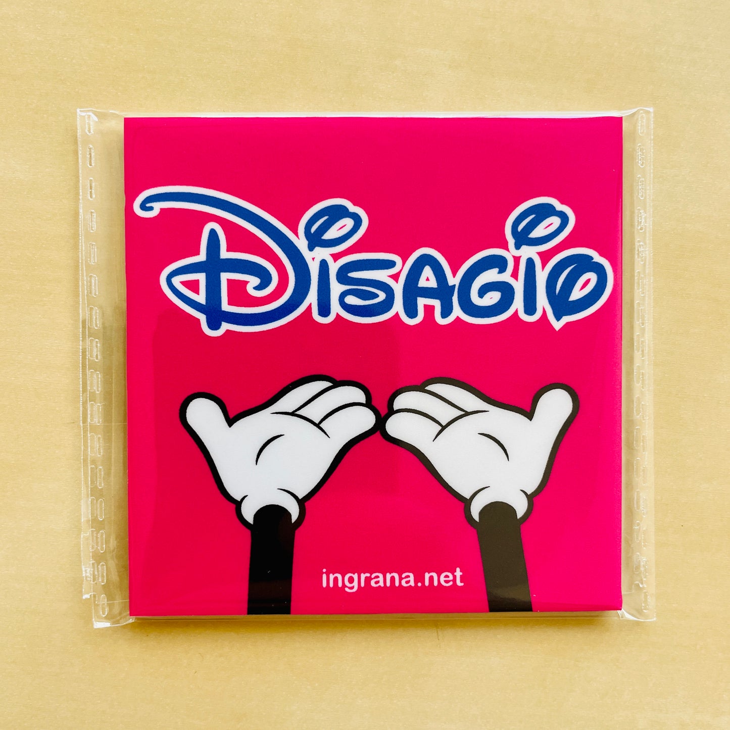 Sticker o Magnete “DISAGIO”