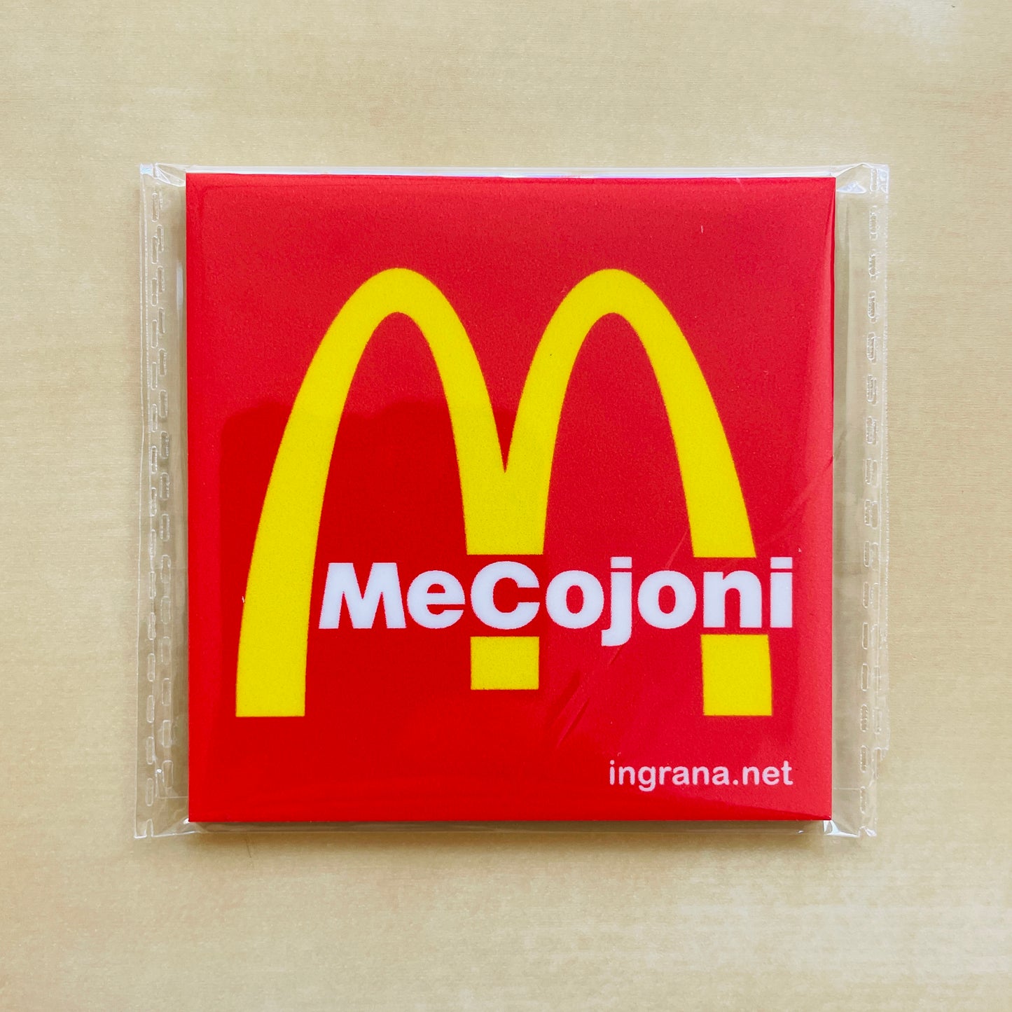 Sticker o Magnete “MECOJONI”