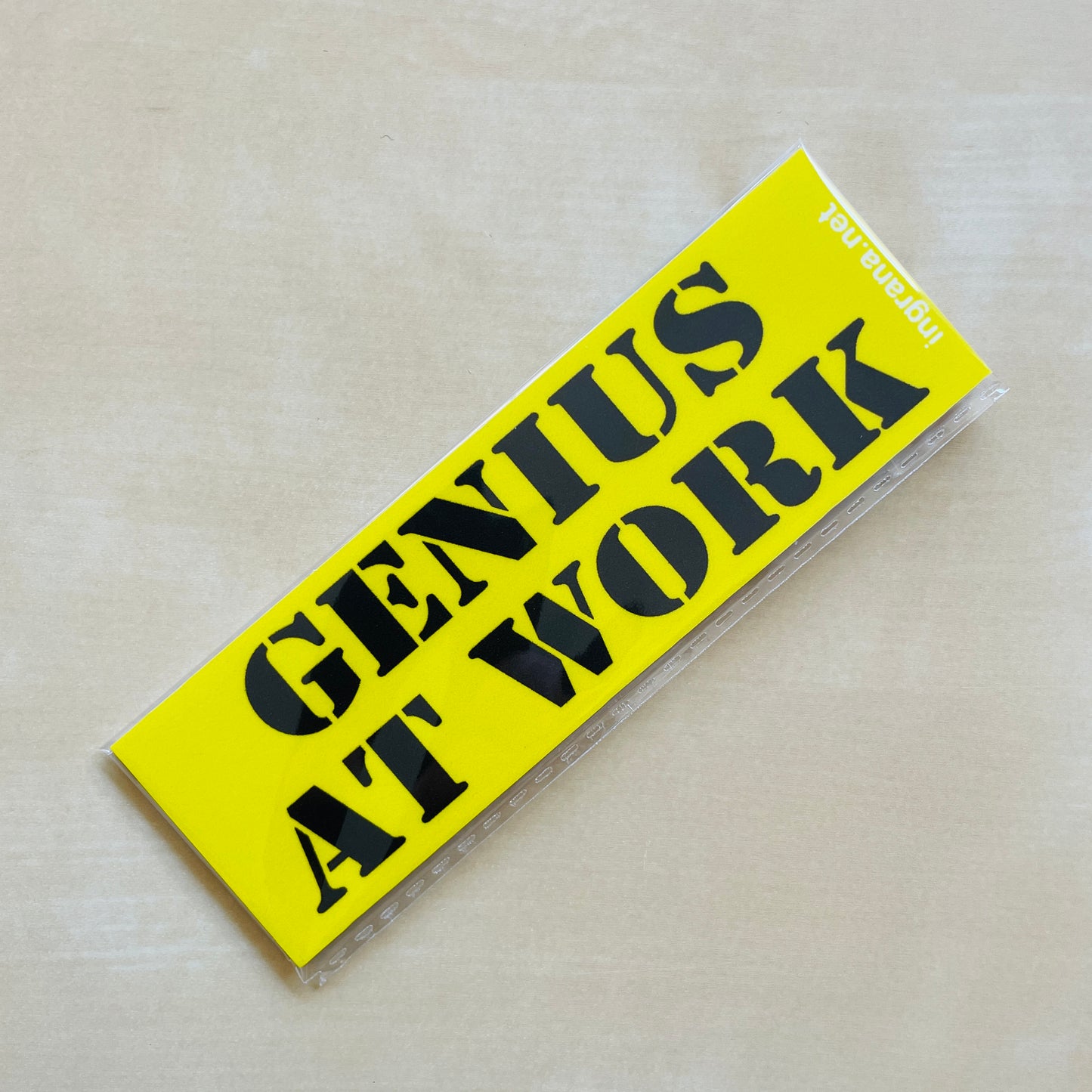 Sticker o Magnete “GENIUS AT WORK"