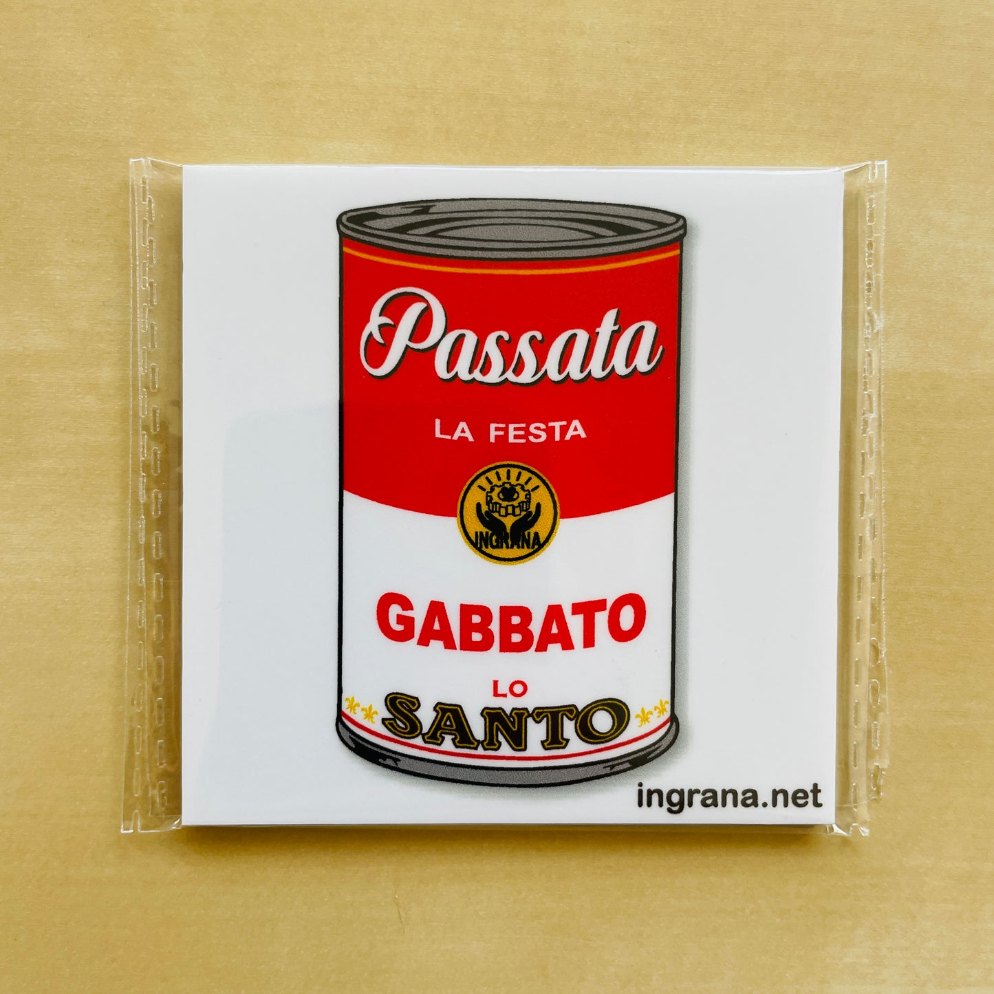 Sticker o Magnete “PASSATA LA FESTA..”