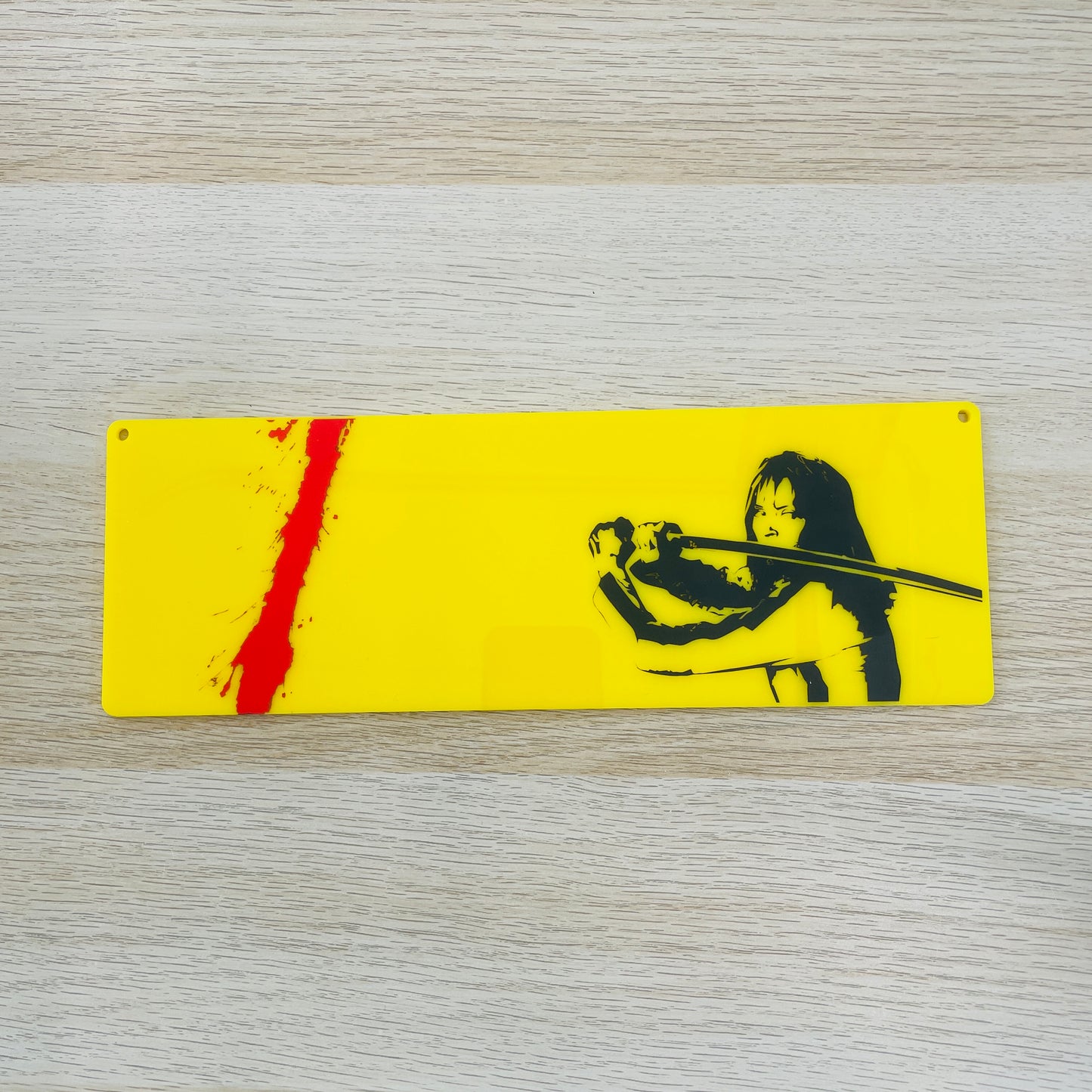 Targa in plexiglass “KILL BILL”