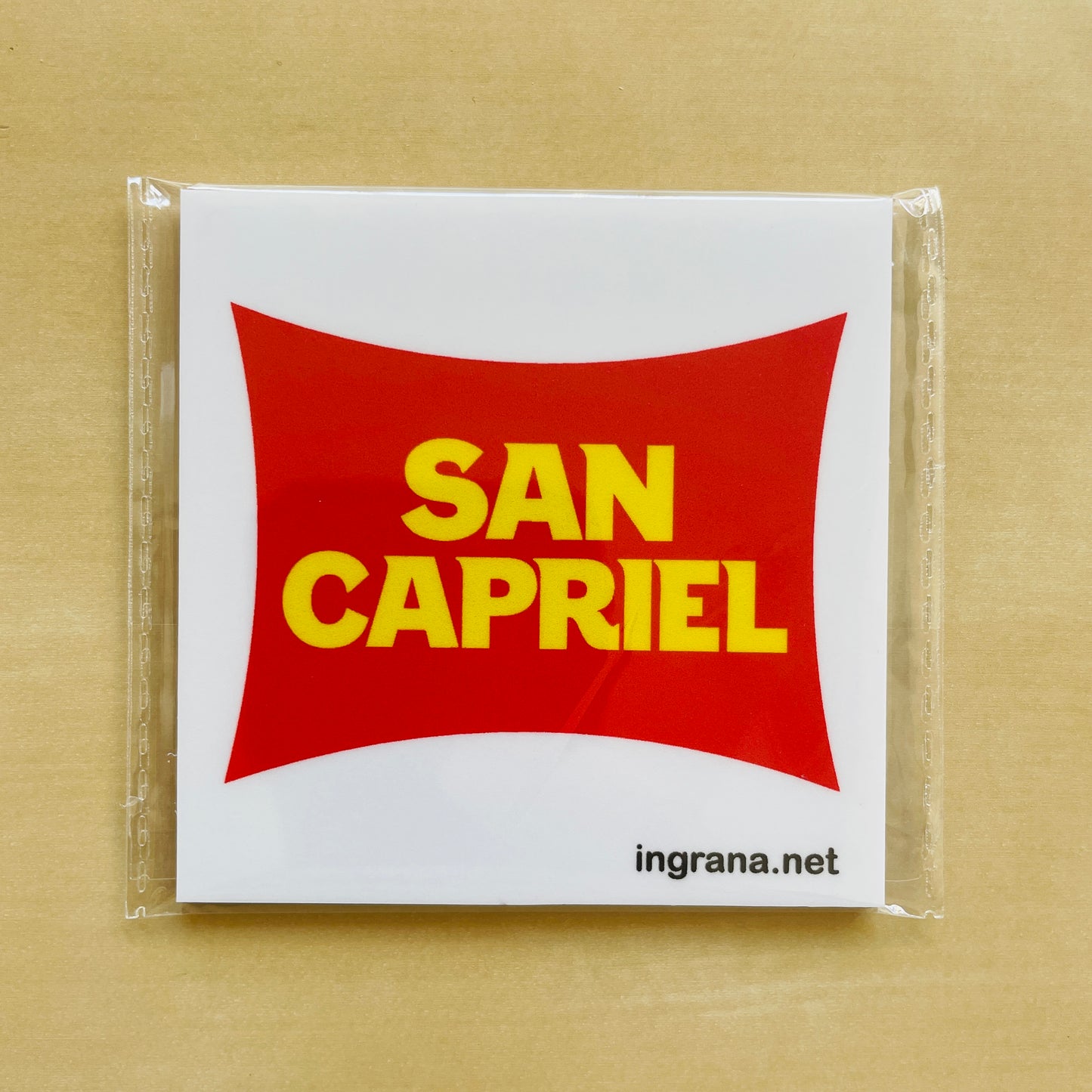 Sticker o Magnete “SAN CAPRIEL”
