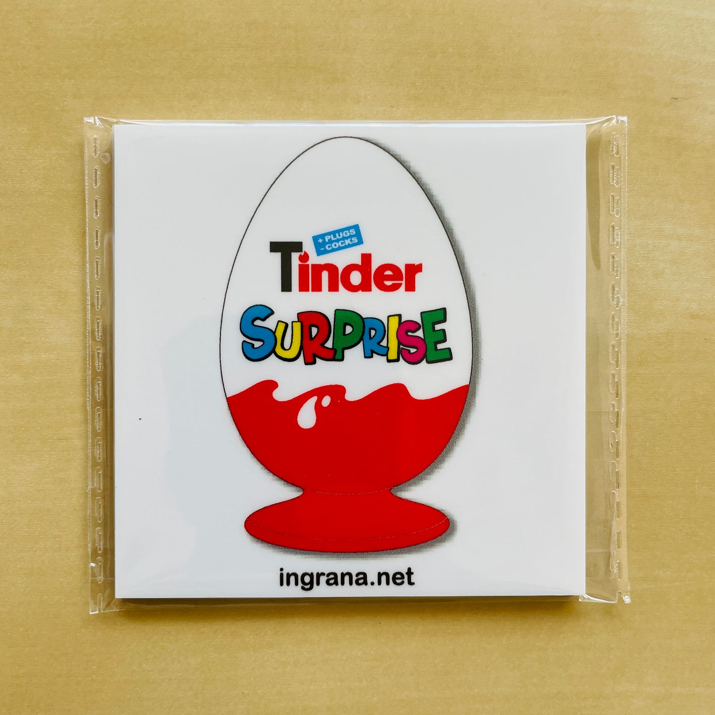 Sticker o Magnete “TINDER SURPRISE”
