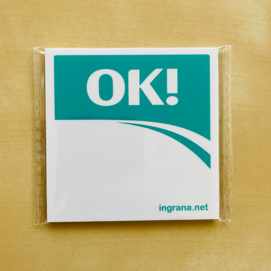 Sticker o Magnete “OK!”