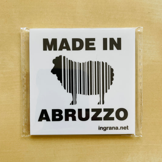 Sticker o Magnete “MADE IN ABRUZZO”