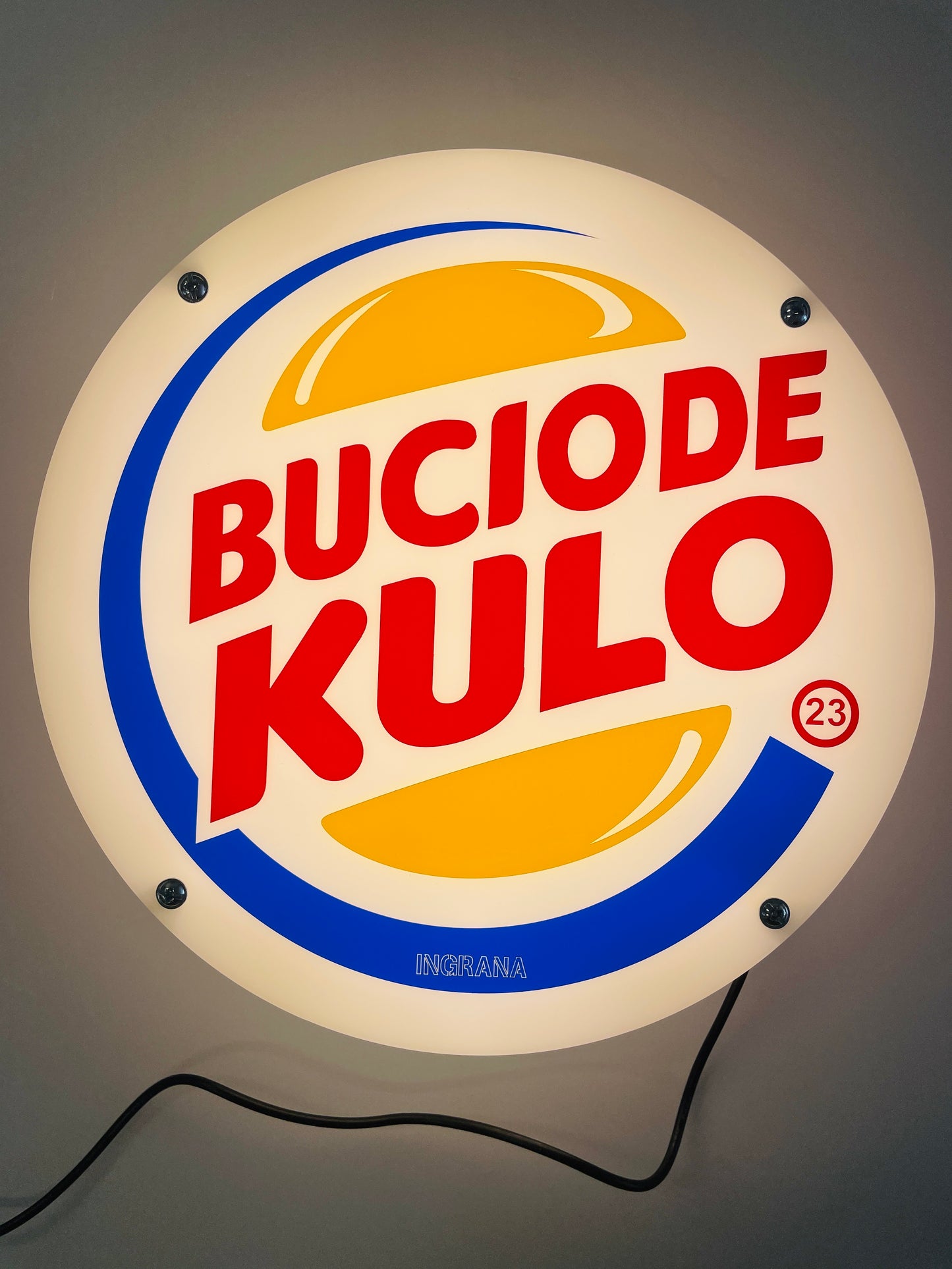 Lampada "Bucio de kulo"