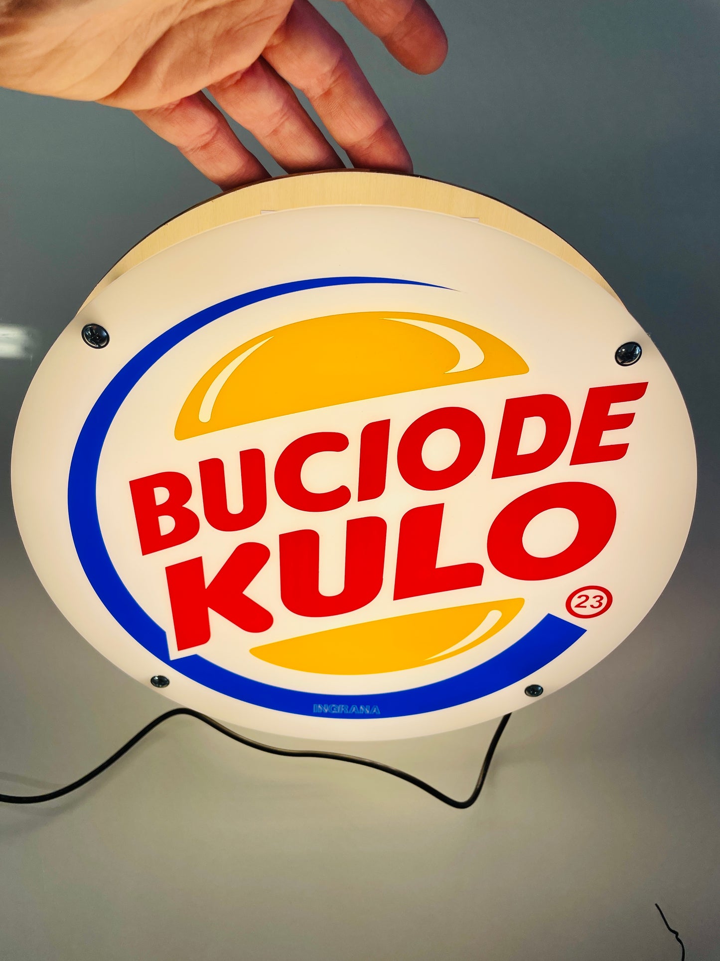 Lampada "Bucio de kulo"