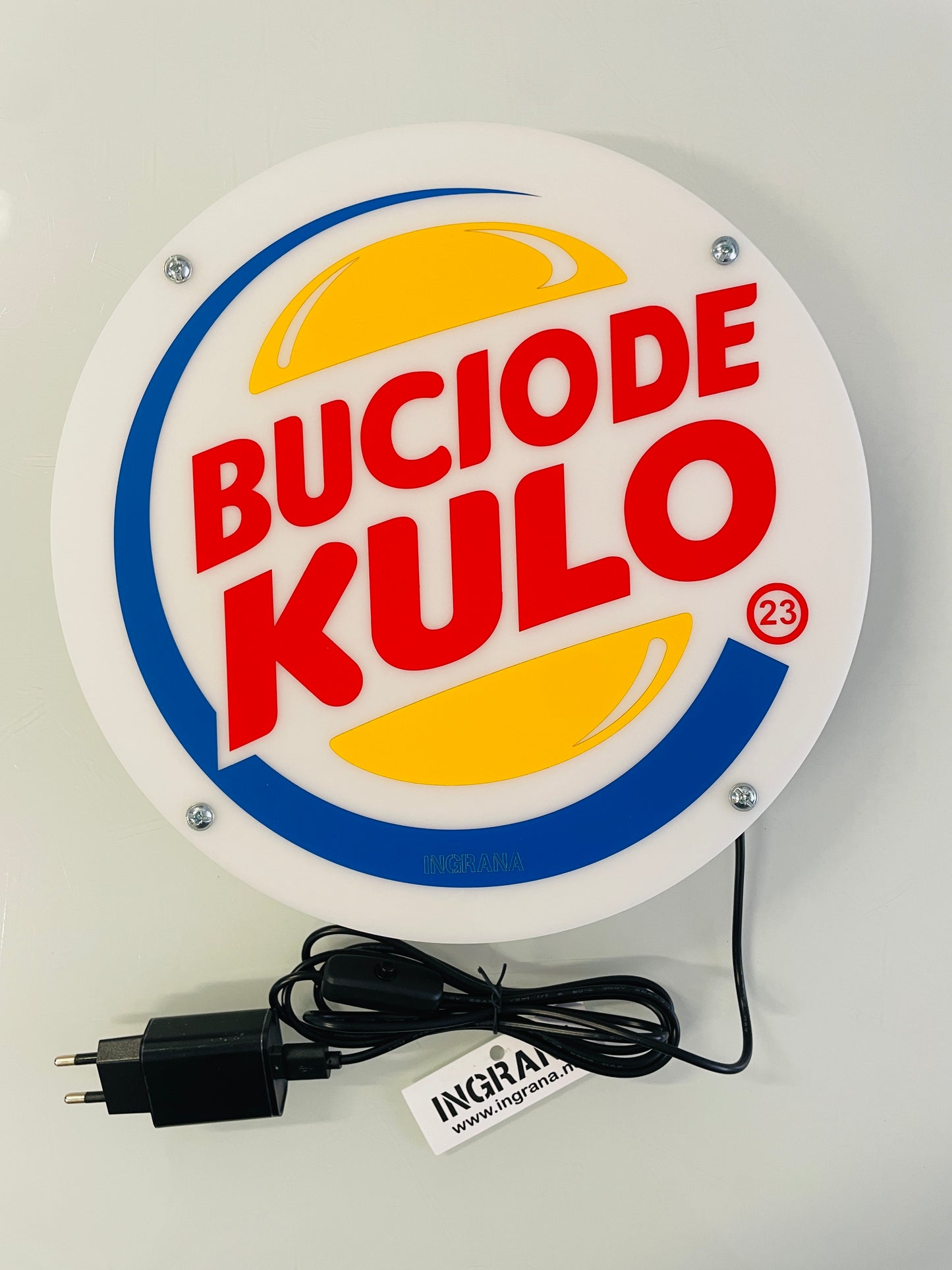 Lampada "Bucio de kulo"