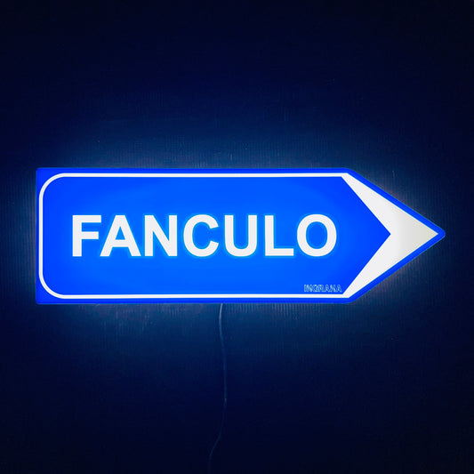 Lampada "Fanculo"